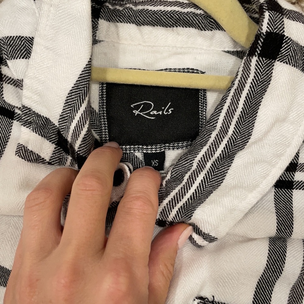 Rails plaid button down - Picture 2 of 3